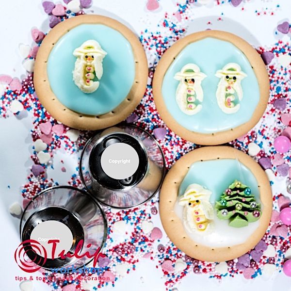 Насадка Снеговик №224 | XL размер (Russian Nozzle #224 Snowman | XL size | By Tulip Workshop)