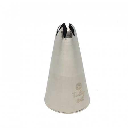 Кондитерская насадка закрытая звезда №842 Tulip™ (diam.4 mm; 6лучей)