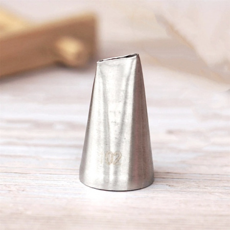 Кондитерская насадка прямой лепесток 102 | Эконом Кондитерская насадка прямой лепесток 102 | Эконом