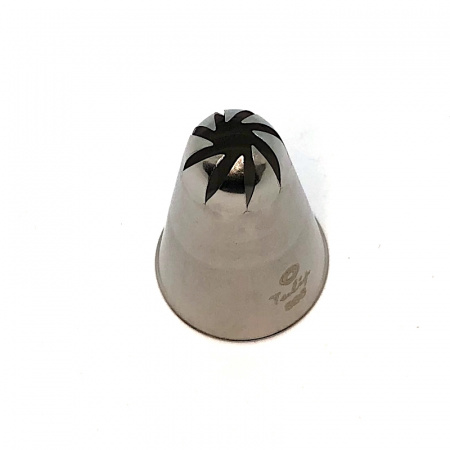 Кондитерскиая насадка закрытая звезда косые лучи №886 Tulip™ | 8 лучей станд. размер Кондитерскиая насадка закрытая звезда косые лучи №886 Tulip™ | 8 лучей станд. размер