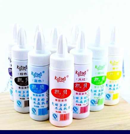 Пищевой краситель распылитель сухой Набор 4 шт•70 г Фруктовая Пудра KAIBEI Пищевой краситель распылитель сухой Набор 4 шт•70 г Фруктовая Пудра KAIBEI