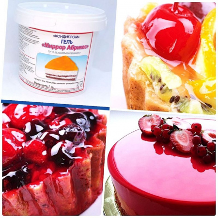 Кондитерский гель Абрикосовый 1 кг