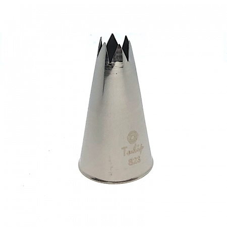 Кондитерская насадка открытая звезда №823 Tulip™ (diam.8,5 mm; 6лучей)