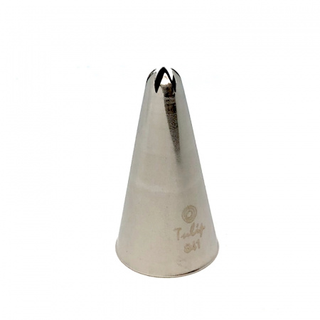 Кондитерская насадка закрытая звезда №841 Tulip™ (diam.3 mm; 6лучей)
