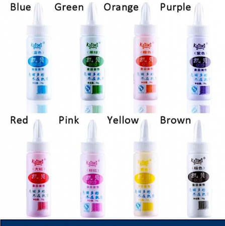 Пищевой краситель распылитель сухой Набор 4 шт•70 г Фруктовая Пудра KAIBEI Пищевой краситель распылитель сухой Набор 4 шт•70 г Фруктовая Пудра KAIBEI