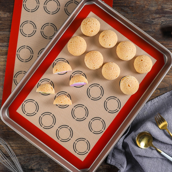 Коврик для выпечки антипригарный армированный 40-60 см (с разметкой) Коврик для выпечки антипригарный армированный 40-60 см (с разметкой)