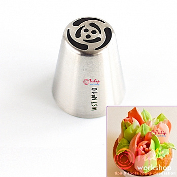 Насадка Тюльпан №10 Майская | L размер (Russian Tulip Nozzle #10 May | L size | by Tulip Workshop) Насадка Тюльпан №10 Майская | L размер (Russian Tulip Nozzle #10 May | L size | by Tulip Workshop)