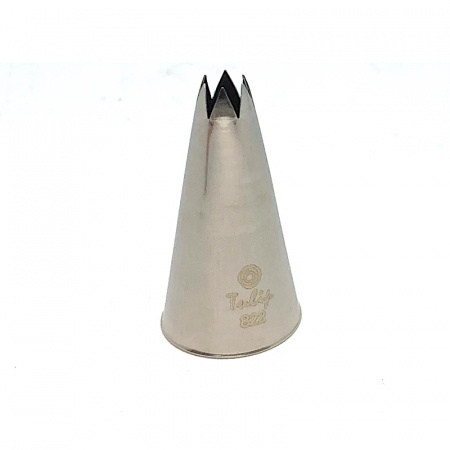 Кондитерская насадка открытая звезда №822 Tulip™ (diam.7 mm; 6лучей)