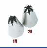 Набор кондитерских насадок 1M и 2D Tulip™, 2 шт, звёзды 6 лучей, Korea Набор кондитерских насадок 1M и 2D Tulip™, 2 шт, звёзды 6 лучей, Korea