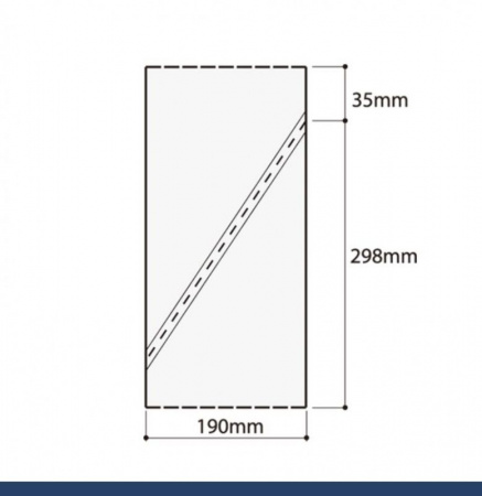 Кондитерские мешки плотные 80 мкм высота 30, 45, 50 см, упак. 5 шт Tulip Корея