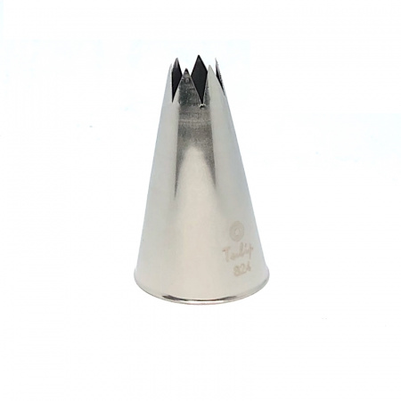 Кондитерская насадка открытая звезда №824 Tulip™ (diam.10 mm; 6лучей)