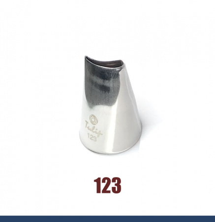 Кондитерская насадка лепесток розы изогнутый №123 Tulip™