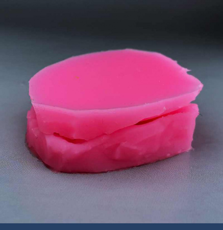 Молд силиконовый (вайнер) лепесток Пиона малый (1), комплект 2 шт (55•45 мм) 1006